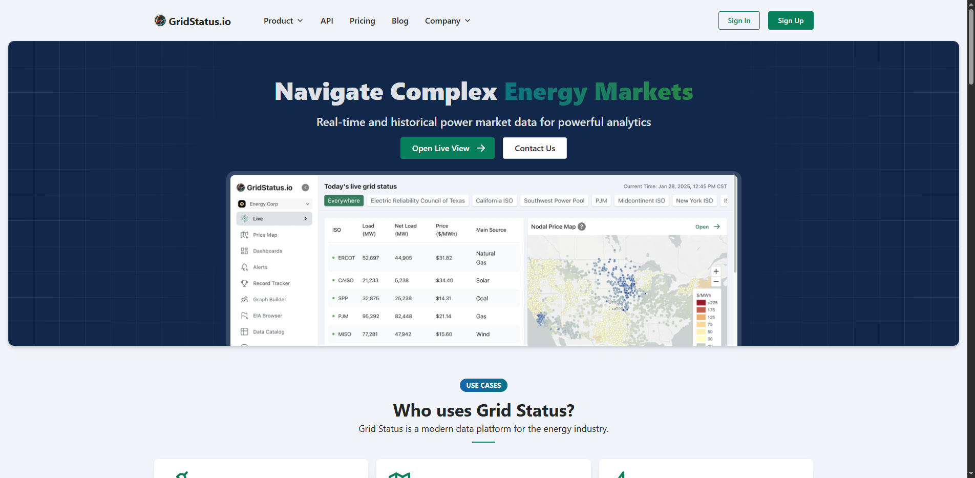 Grid Status