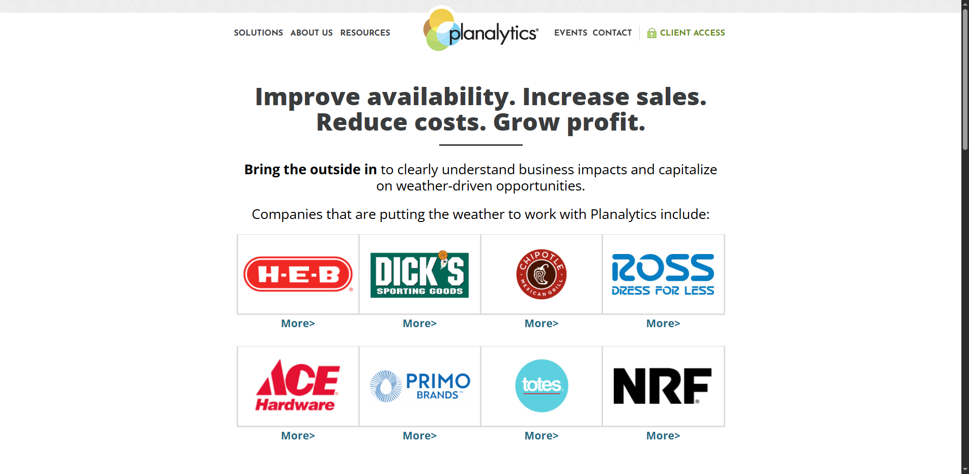 Planalytics