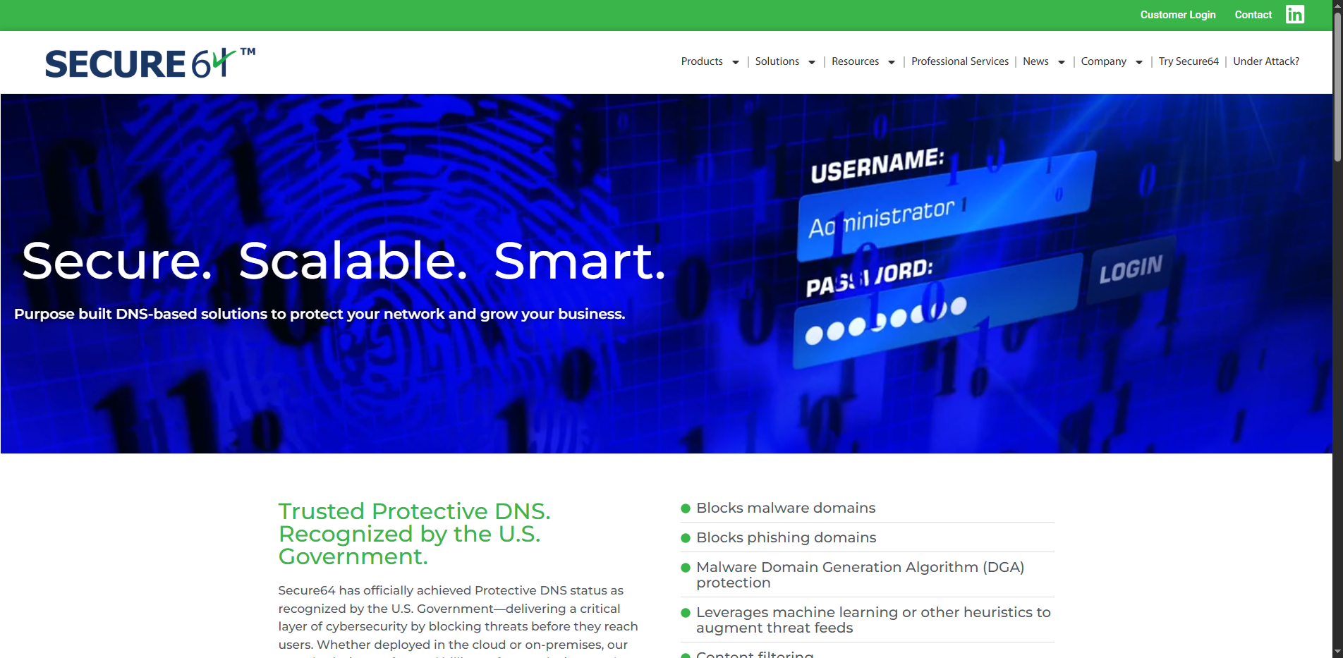 Secure64 Software Corporation